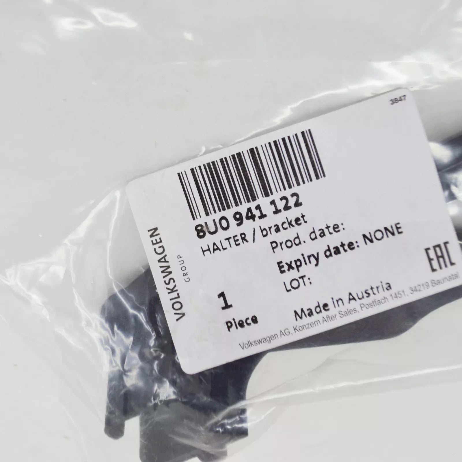 NEW AUDI Q3 8U RIGHT OUTER HEADLIGHT BRACKET 8U0941122 ORIGINAL