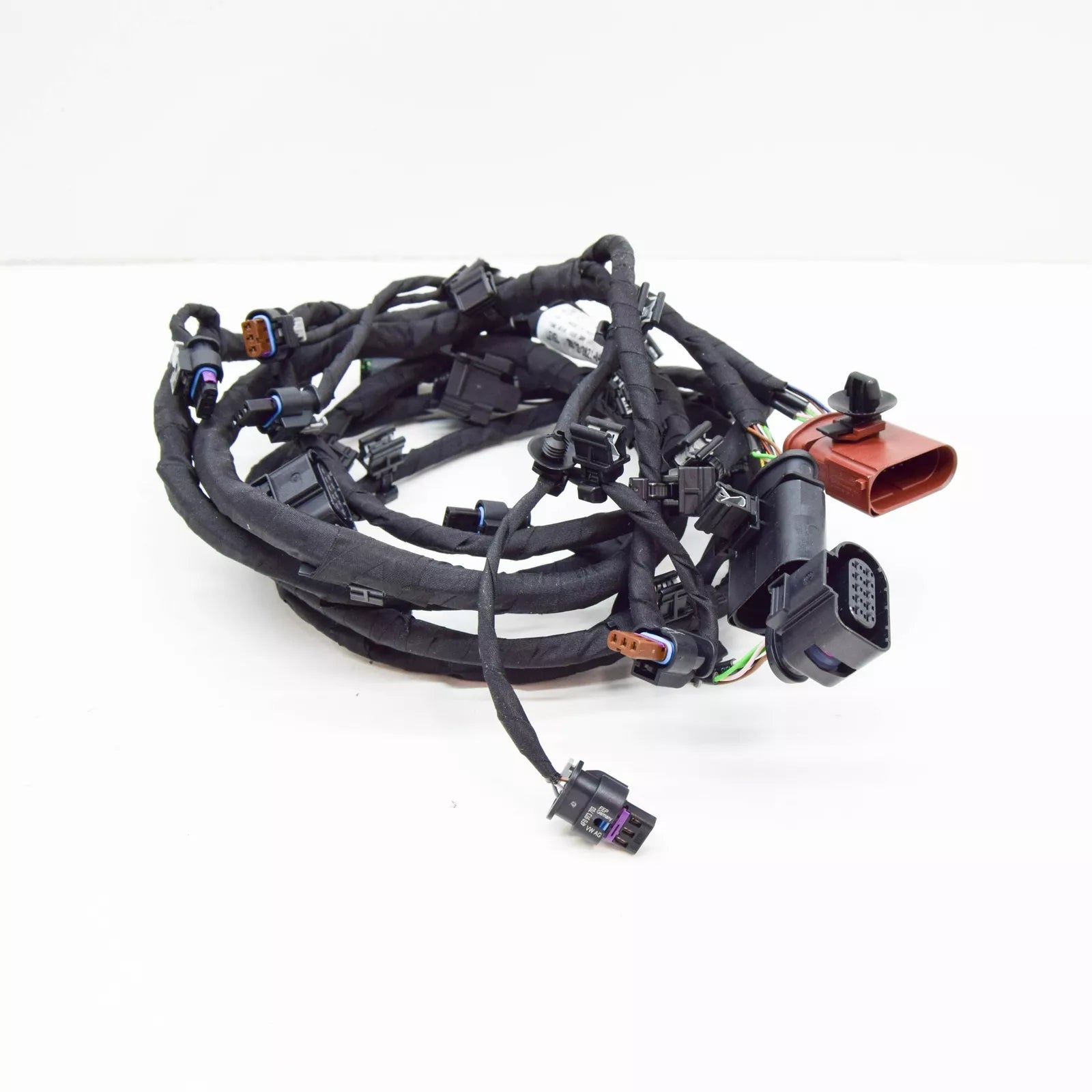 NEW AUDI Q7 4M FRONT BUMPER PDC PARKING AID WIRING HARNESS 4M0971095NB ORIGINAL