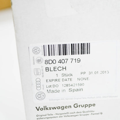 NEW AUDI A4 B6 FRONT LEFT CV BOOT SHIELD GUARD PLATE 8D0407719 ORIGINAL