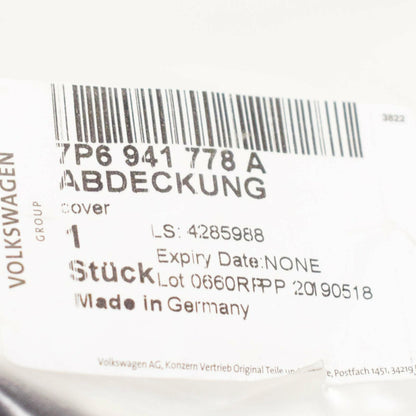 NEW VOLKSWAGEN TOUAREG MK2 7P FRONT RIGHT HEADIGHT COVER 7P6941778A