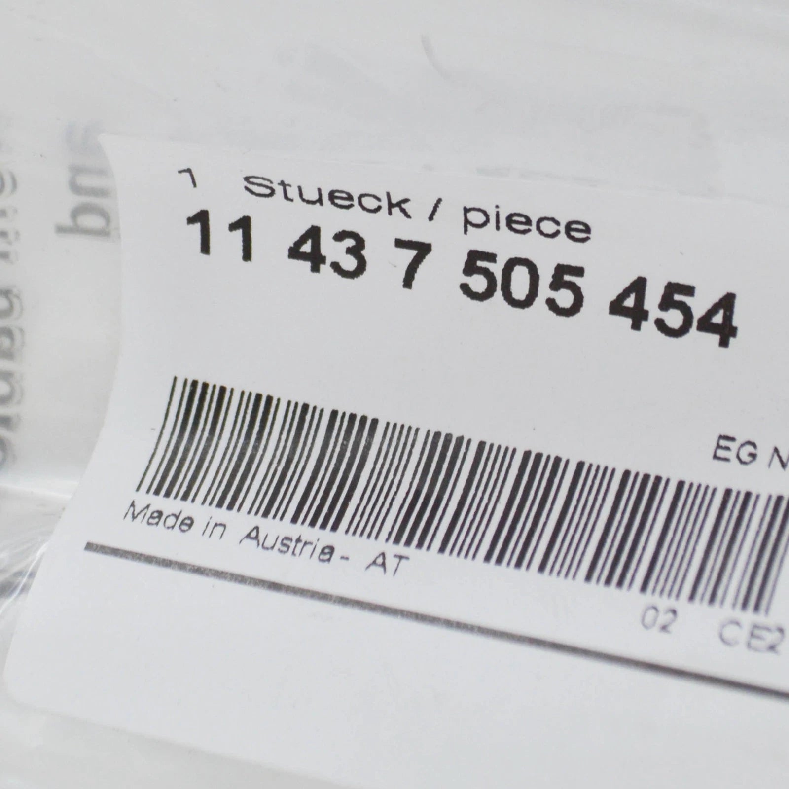 NEW BMW X5 E53 ENGINE OIL DIP STICK 11437505454 7505454 ORIGINAL