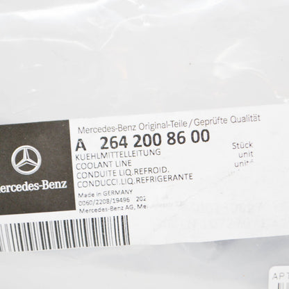 NEW MERCEDES-BENZ CLS C257 COOLANT LINE A2642008600 ORIGINAL
