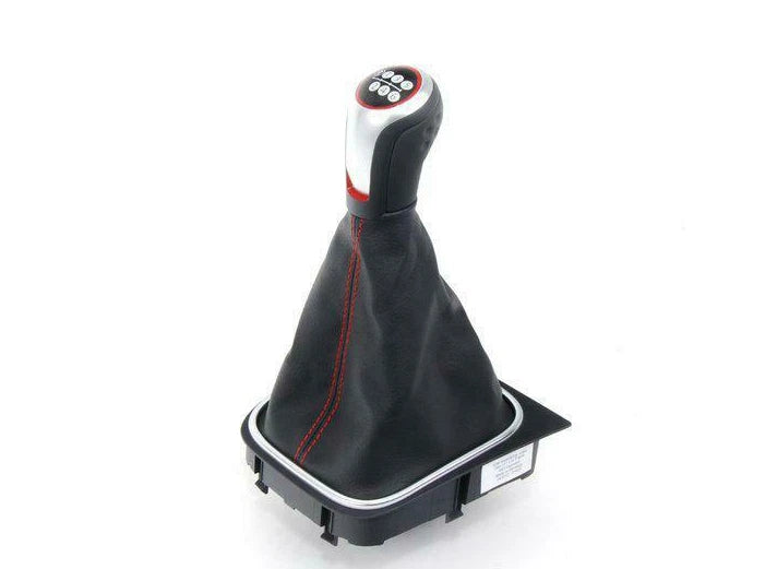 NEW VW JETTA A6 MANUAL TRANSMISSION SHIFT KNOB WITH TRIM 5K0711113TXPR ORIGINAL