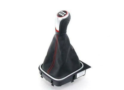 NEW VW JETTA A6 MANUAL TRANSMISSION SHIFT KNOB WITH TRIM 5K0711113TXPR ORIGINAL