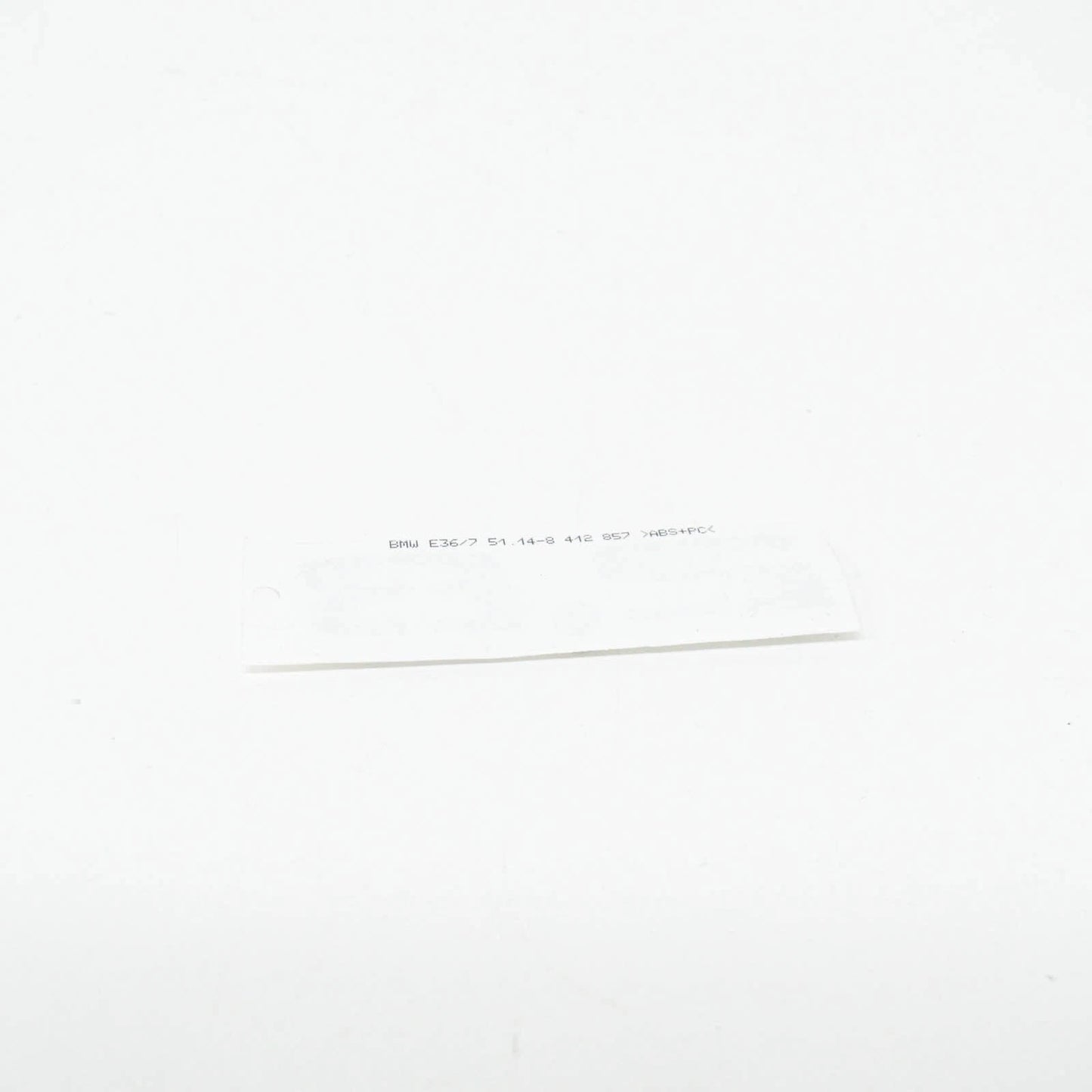 NEW BMW Z3 COUPE E36 TRUNK LID 2.8 BADGE EMBLEM 51148412857 ORIGINAL