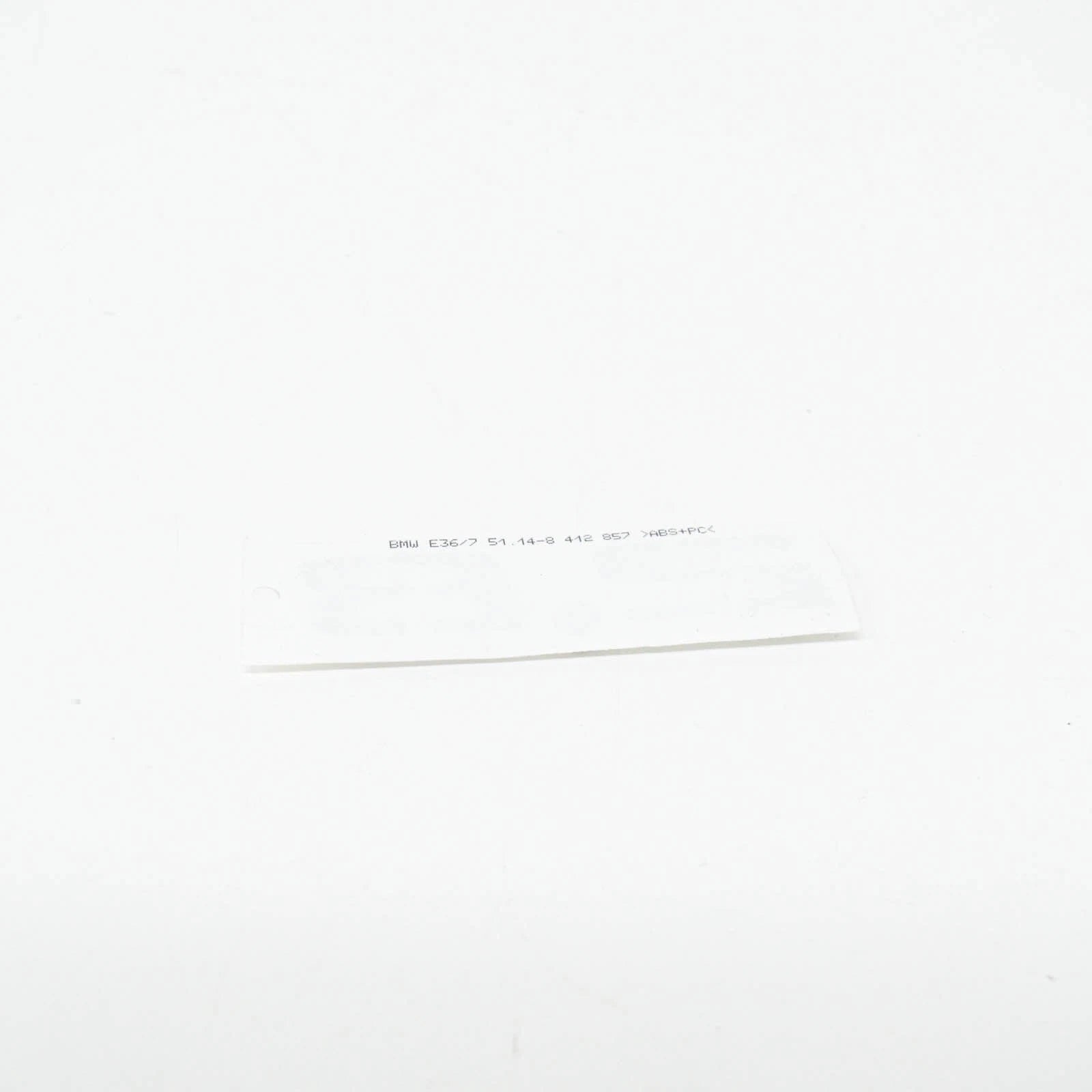 NEW BMW Z3 COUPE E36 TRUNK LID 2.8 BADGE EMBLEM 51148412857 ORIGINAL