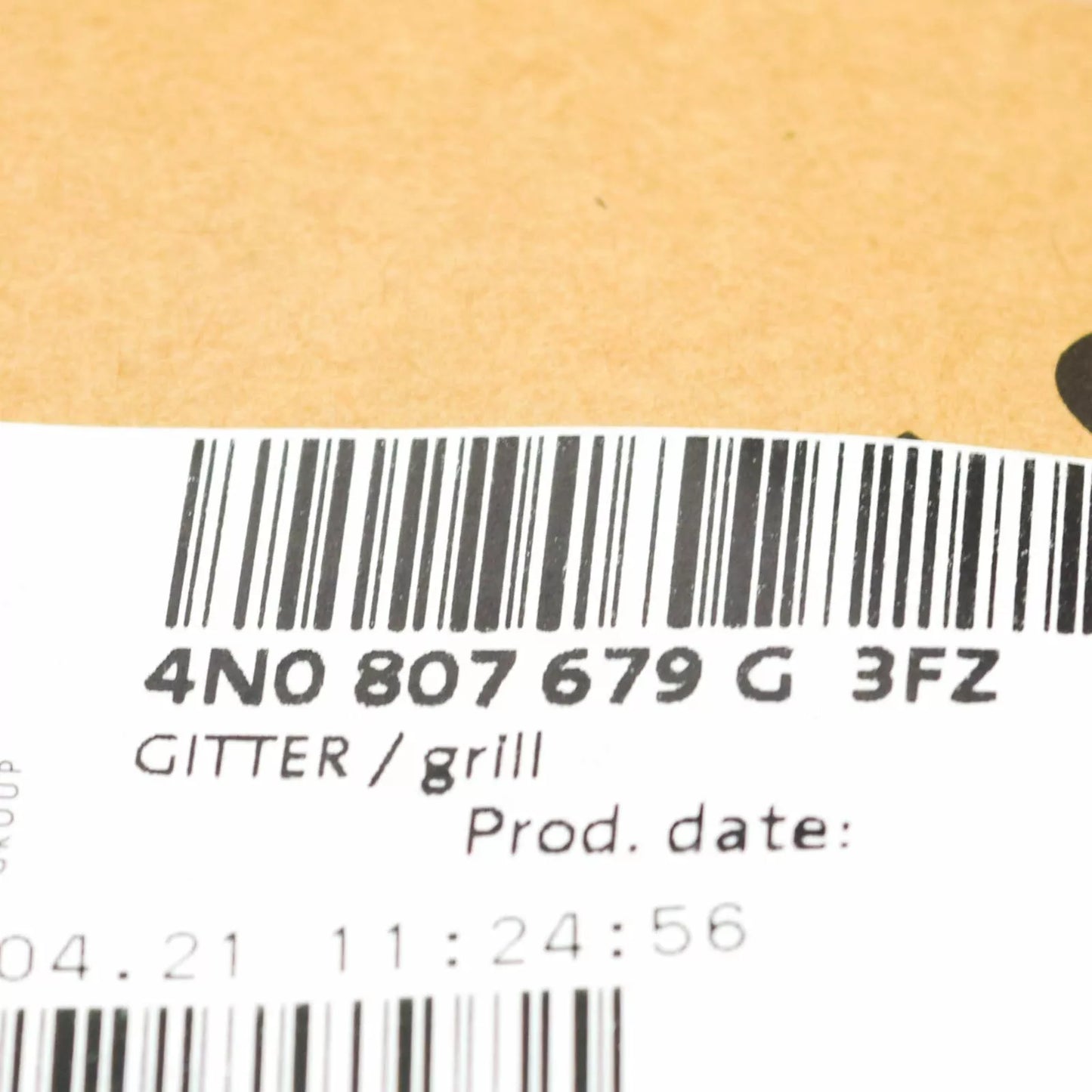 NEW AUDI A8 4N D5 FRONT BUMPER LEFT GRILLE 4N0807679G3FZ