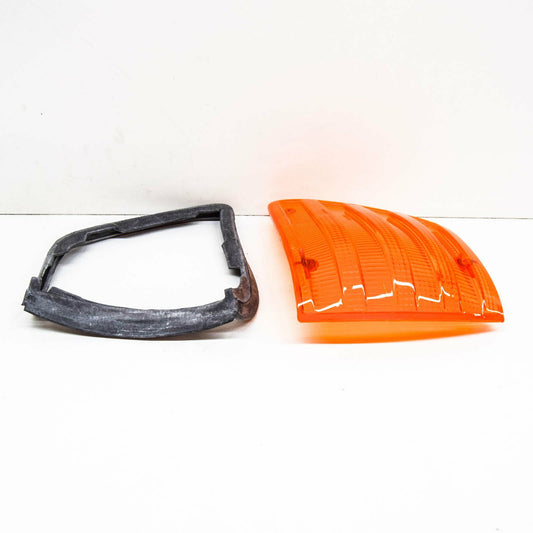 NEW MB SL R107 FRONT LEFT ORANGE BLINKER LAMP LENS A0008200066 ORIGINAL