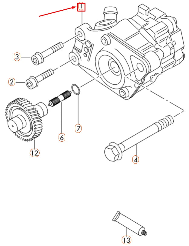 NEW AUDI A5 8T3 POWER STEERING PUMP 8K0145156Q ORIGINAL