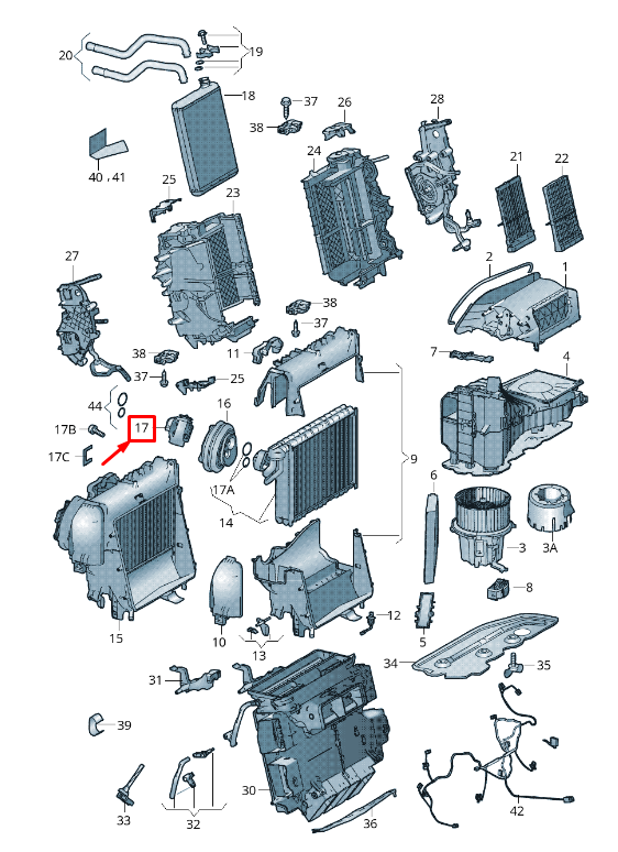 new audi a5 sportback 8t expansion valve 8t0816679 original