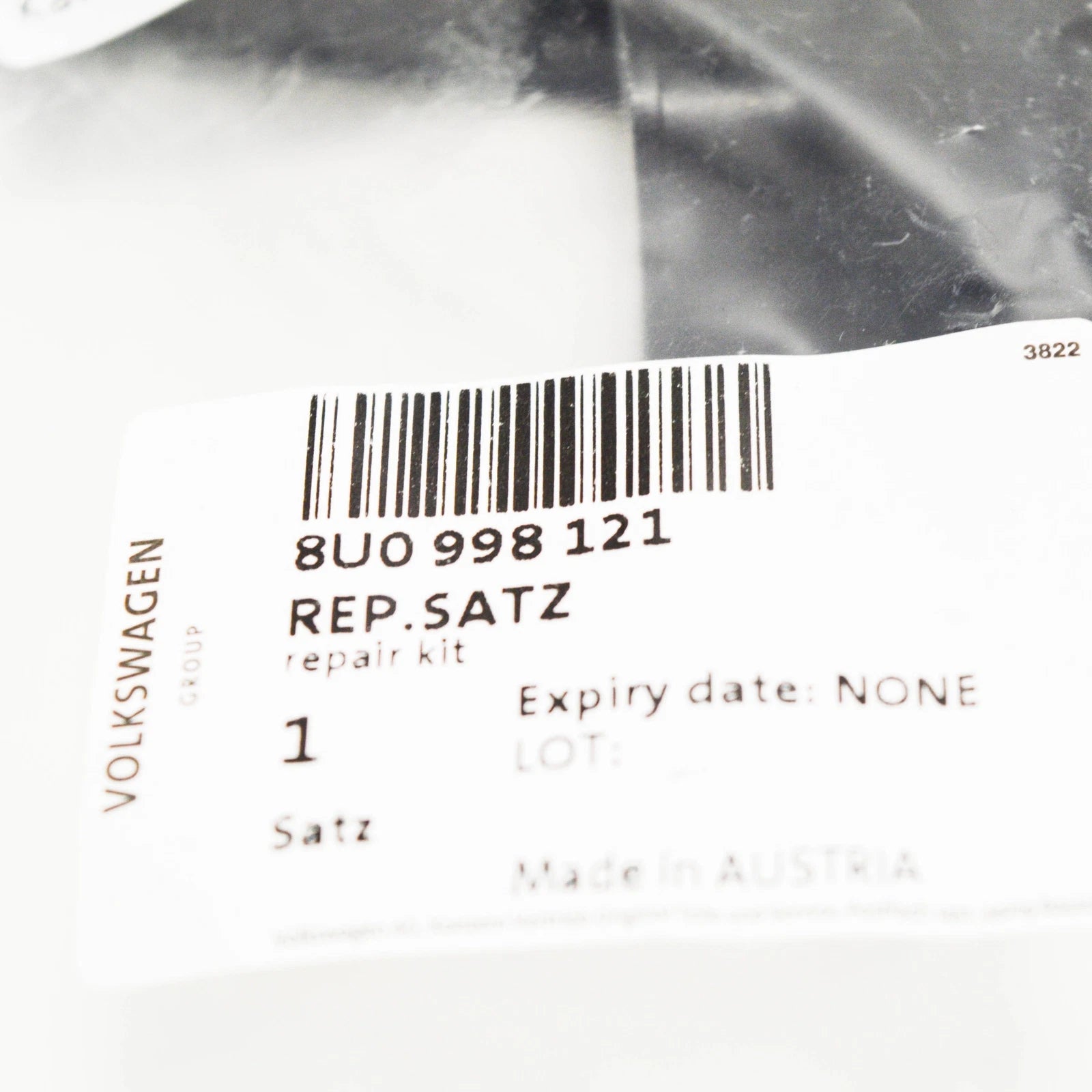 NEW AUDI Q3 8U LEFT HEADLIGHT TAB REPAIR KIT 8U0998121 ORIGINAL