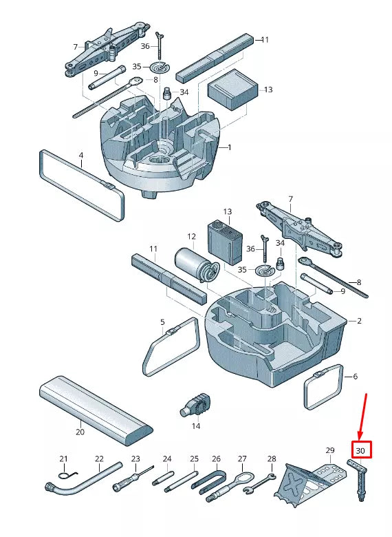 NEW AUDI Q8 4MN PARKING BRAKE HANDLE 4M0713201A ORIGINAL