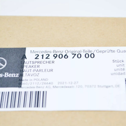 NEW MERCEDES-BENZ E W212 FRONT DOOR LOUDSPEAKER A2129067000