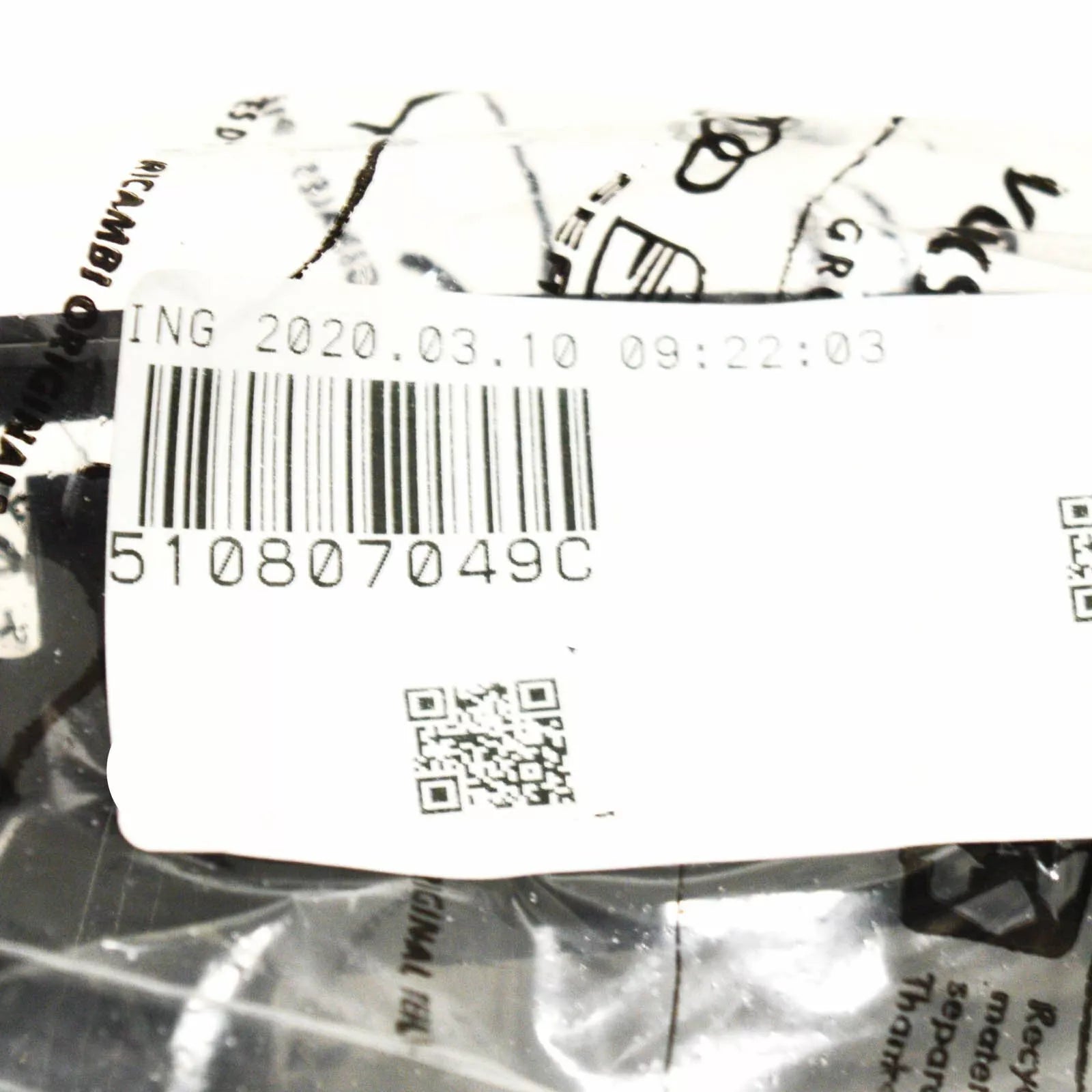 NEW VOLKSWAGEN GOLF SPORTSVAN MK7 FRONT LEFT BUMPER BRACKET 510807049C ORIGINAL