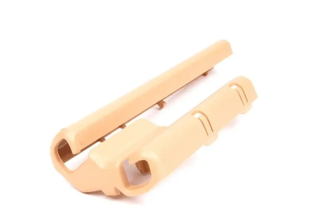 NEW BMW 5 E39 FRONT SEAT RAIL COVER KIT 52108217317 8217317 ORIGINAL