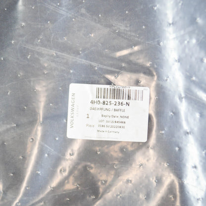 NEW AUDI A8 D4 FRONT REARWARD RADIATOR SUPPORT SPLASH SHIELD 4H0825236N ORIGINAL