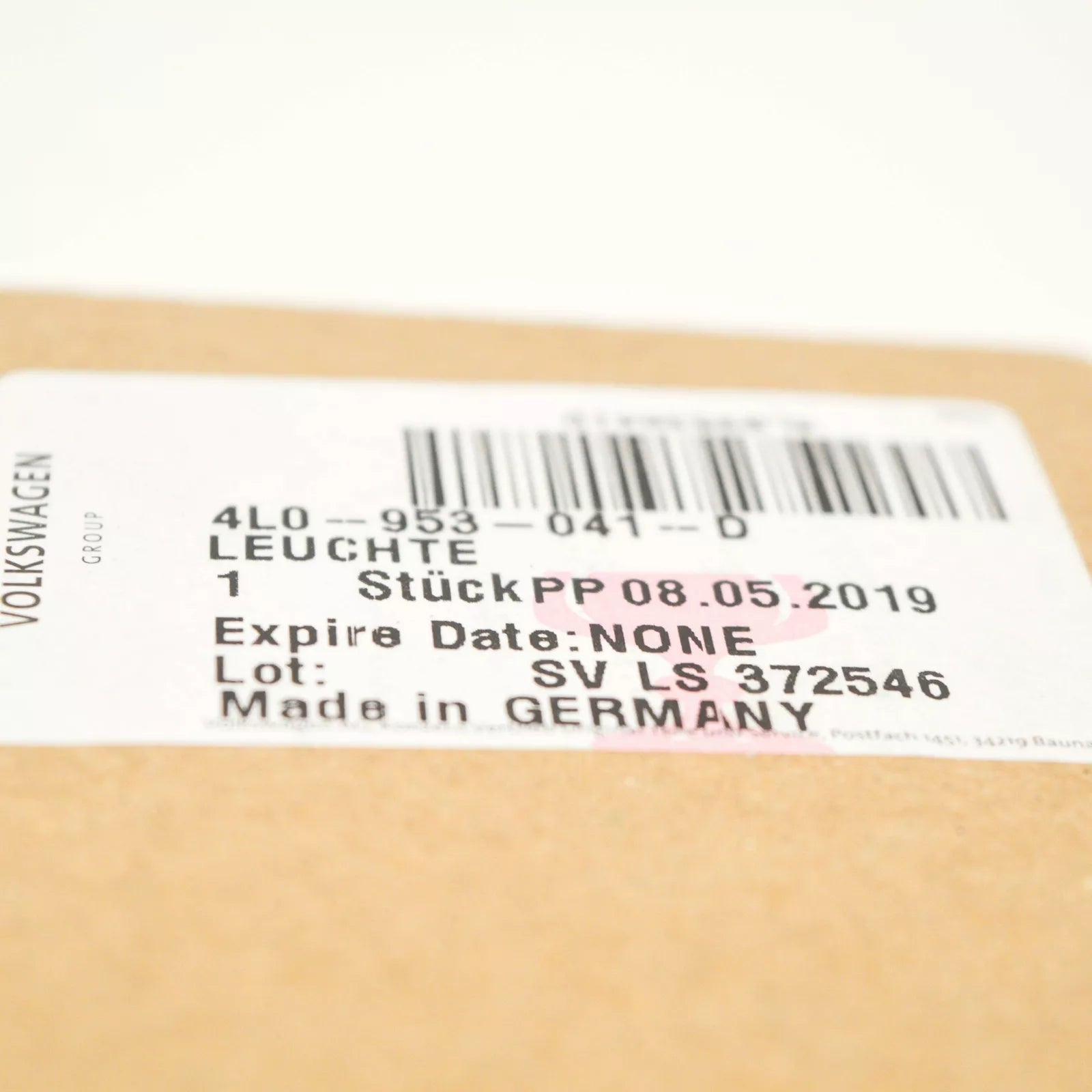 NEW AUDI Q7 4L FRONT LEFT TURN SIGNAL INDICATOR LIGHT 4L0953041D ORIGINAL