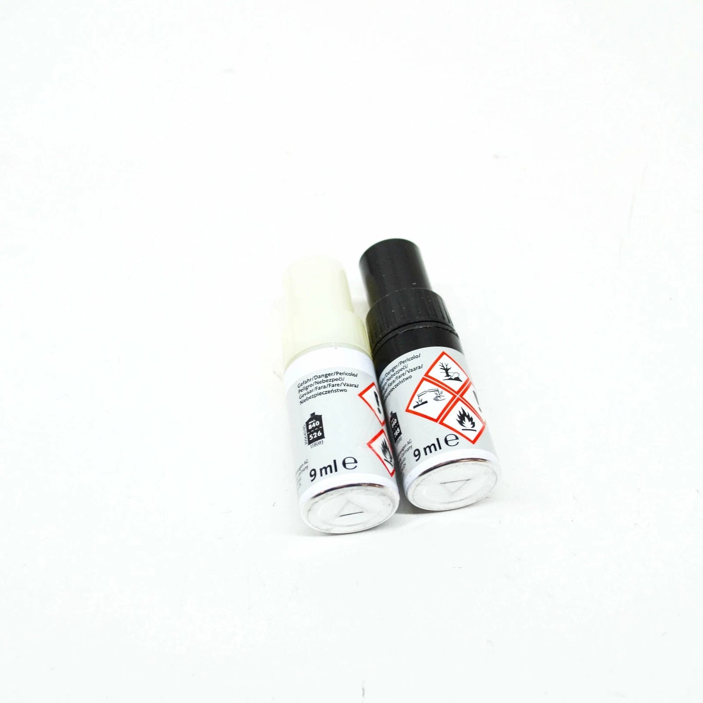 NEW AUDI VW BRILLIANT BLACK TOUCH UP PAINT SET L0Y9B02 ORIGINAL