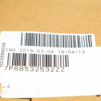 NEW VOLKSWAGEN TOUAREG 7P FRONT BUMPER LEFT CHROME MOLDING 7P68532532ZZ ORIGINAL