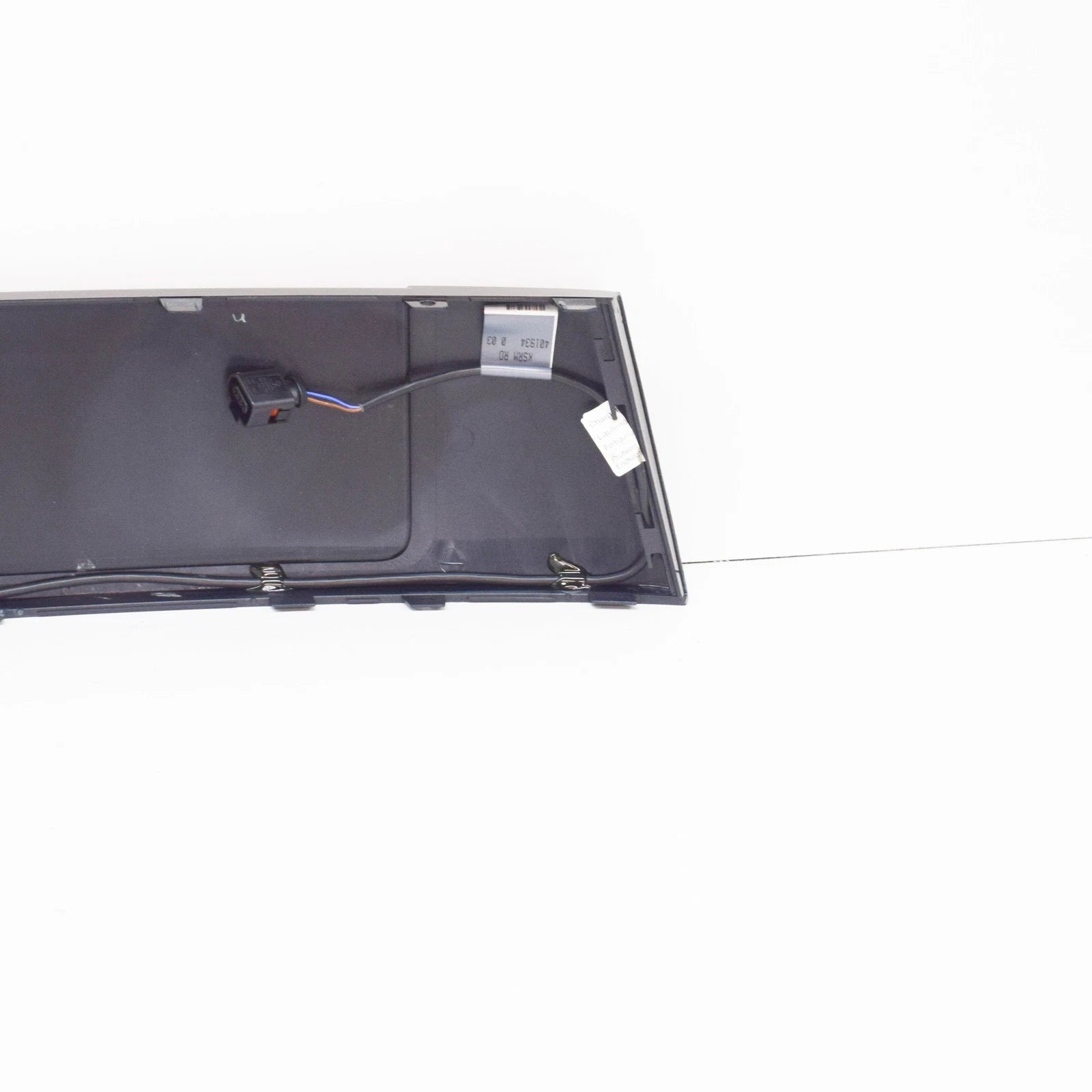 NEW AUDI Q7 4L FRONT BUMPER NUMBER PLATE HOLDER 4L0807285AT94 2012 ORIGINAL