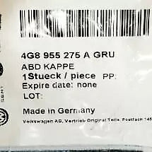 NEW AUDI A7 4G LEFT HEADLIGHT WASHER COVER 4G8955275AGRU