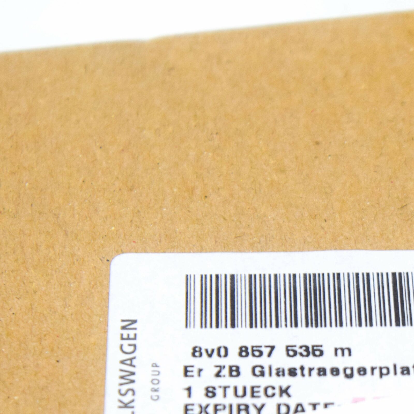 NEW AUDI A3 CONVERTIBLE 8V FRONT LEFT DOOR MIRROR FLAT GLASS 8V0857535M ORIGINAL