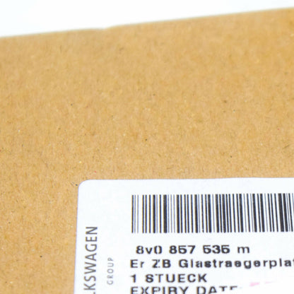 NEW AUDI A3 CONVERTIBLE 8V FRONT LEFT DOOR MIRROR FLAT GLASS 8V0857535M ORIGINAL