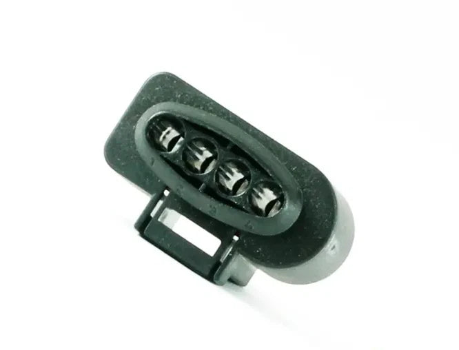 NEW VW CC 4-PIN ELECTRICAL CONNECTOR FLAT CONTACT HOUSING 1J0973724 ORIGINAL