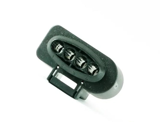 NEW VW CC 4-PIN ELECTRICAL CONNECTOR FLAT CONTACT HOUSING 1J0973724 ORIGINAL