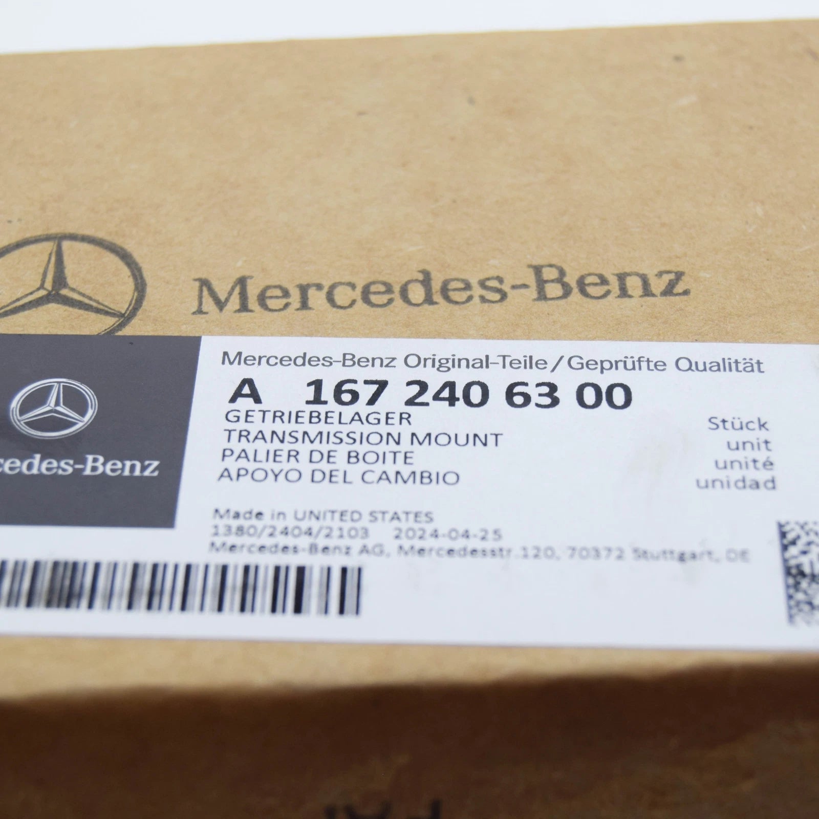 NEW MERCEDES-BENZ GLE W167 TRANSMISSION BEARING A1672406300 ORIGINAL