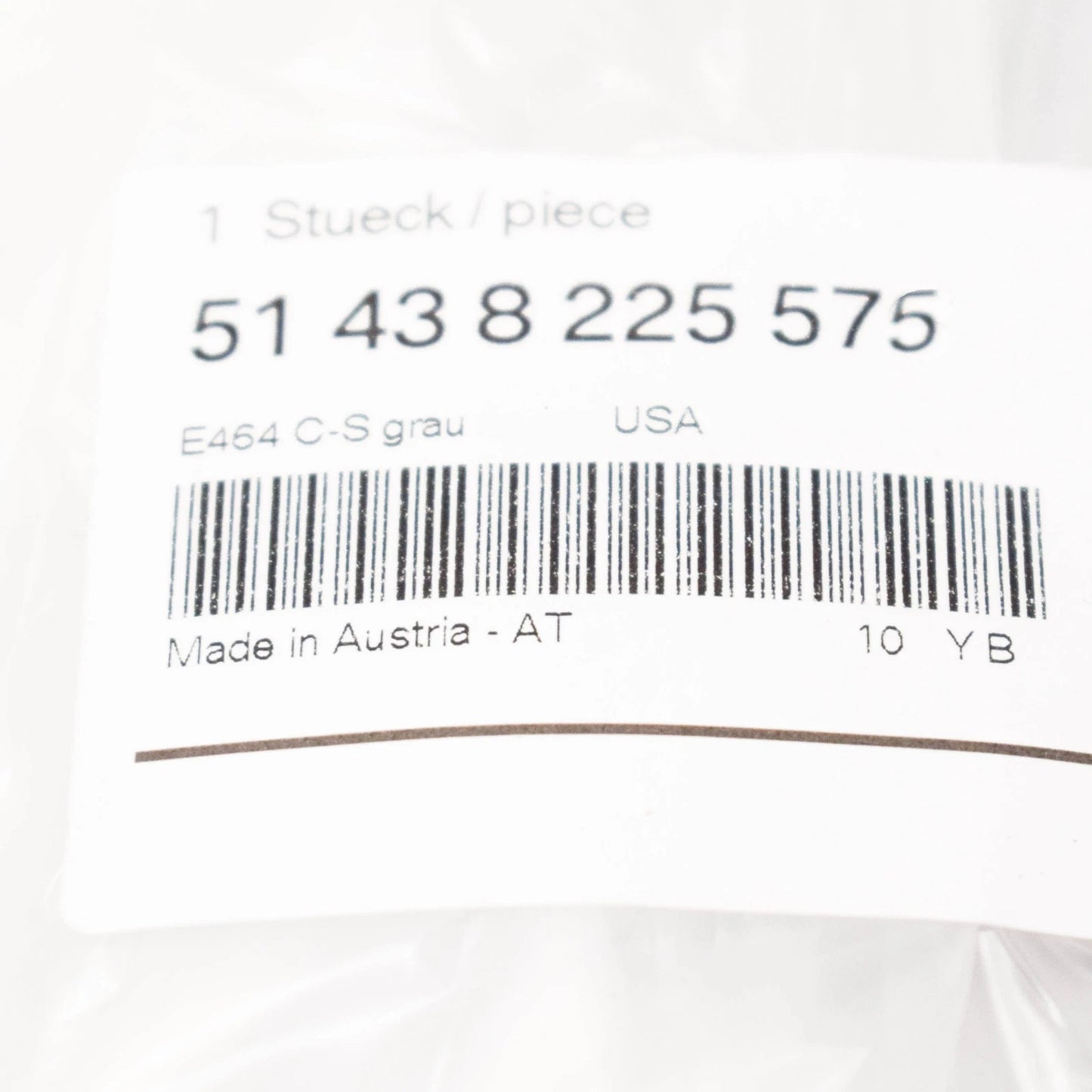 NEW BMW 3 E46 REAR LEFT C-PILLAR TRIM 51438225575 8225575 ORIGINAL