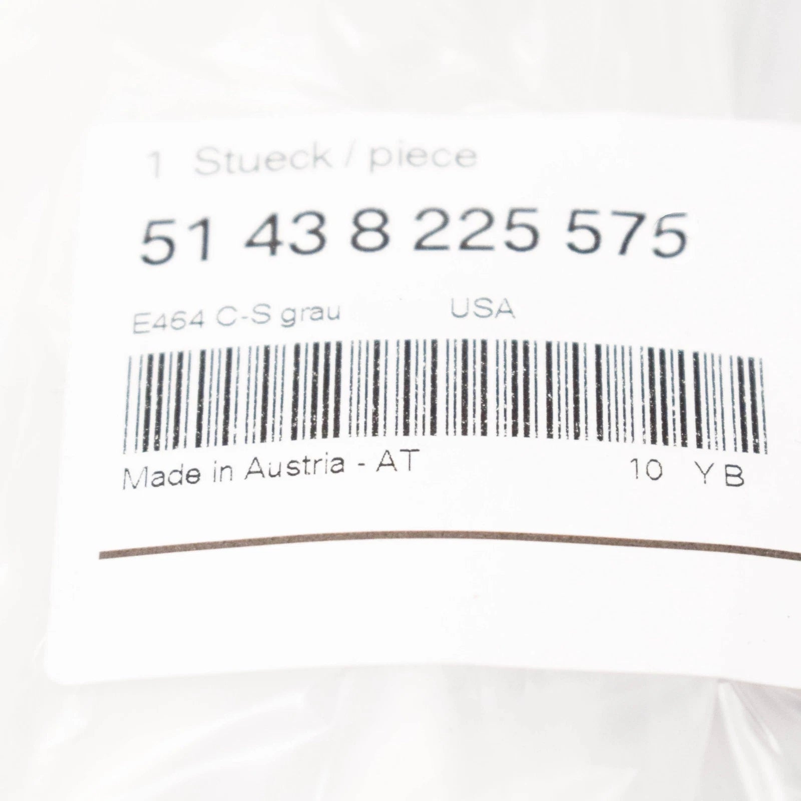 NEW BMW 3 E46 REAR LEFT C-PILLAR TRIM 51438225575 8225575 ORIGINAL