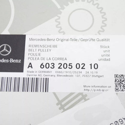 NEW MERCEDES-BENZ E W210 WATER PUMP PULLEY A6032050210