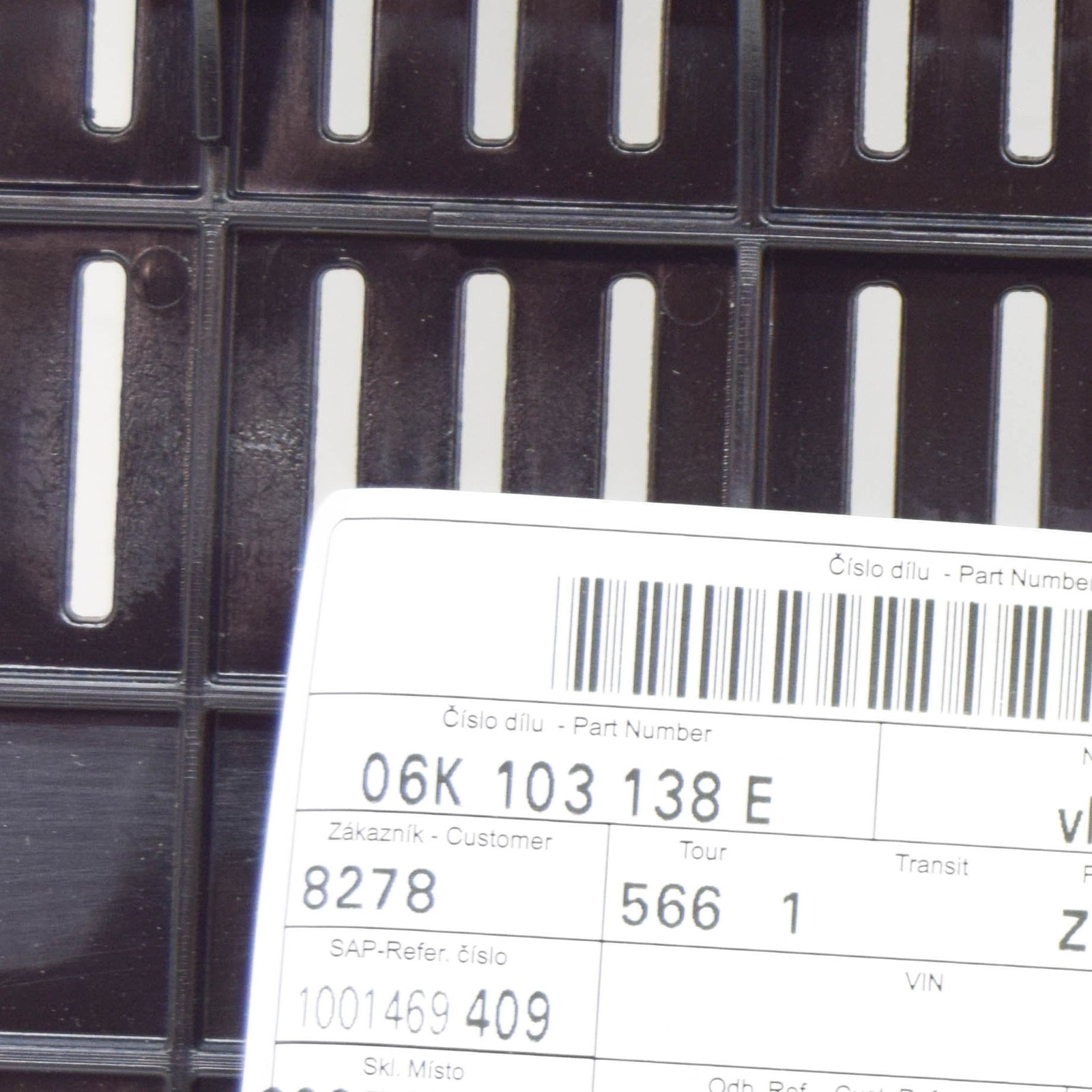 NEW AUDI A3 8V OIL PAN BAFFLE INSERT 06K103138E ORIGINAL