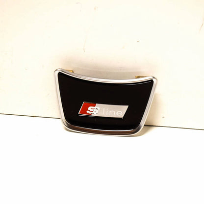 NEW AUDI A1 SPORTBACK 8X S-LINE SPORT STEERING WHEEL EMBLEM LOGO 4H0419673AINZ