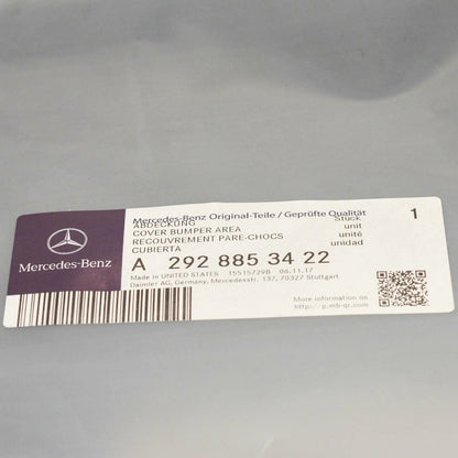 NEW MB GLE C292 FRONT BUMPER LEFT GRILLE HOLDER BRACKET A2928853422 ORIGINAL