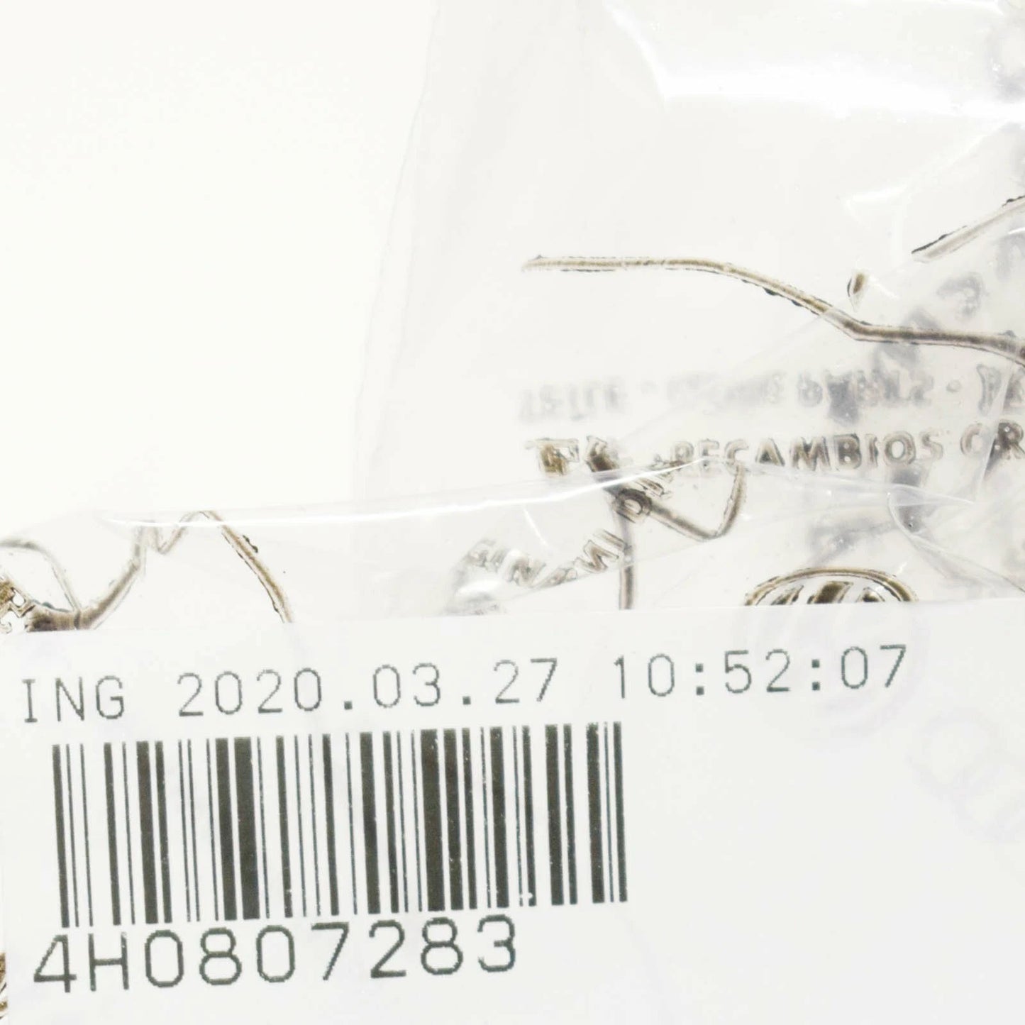 NEW AUDI A8 4H FRONT LEFT BUMPER BRACKET 4H0807283 ORIGINAL