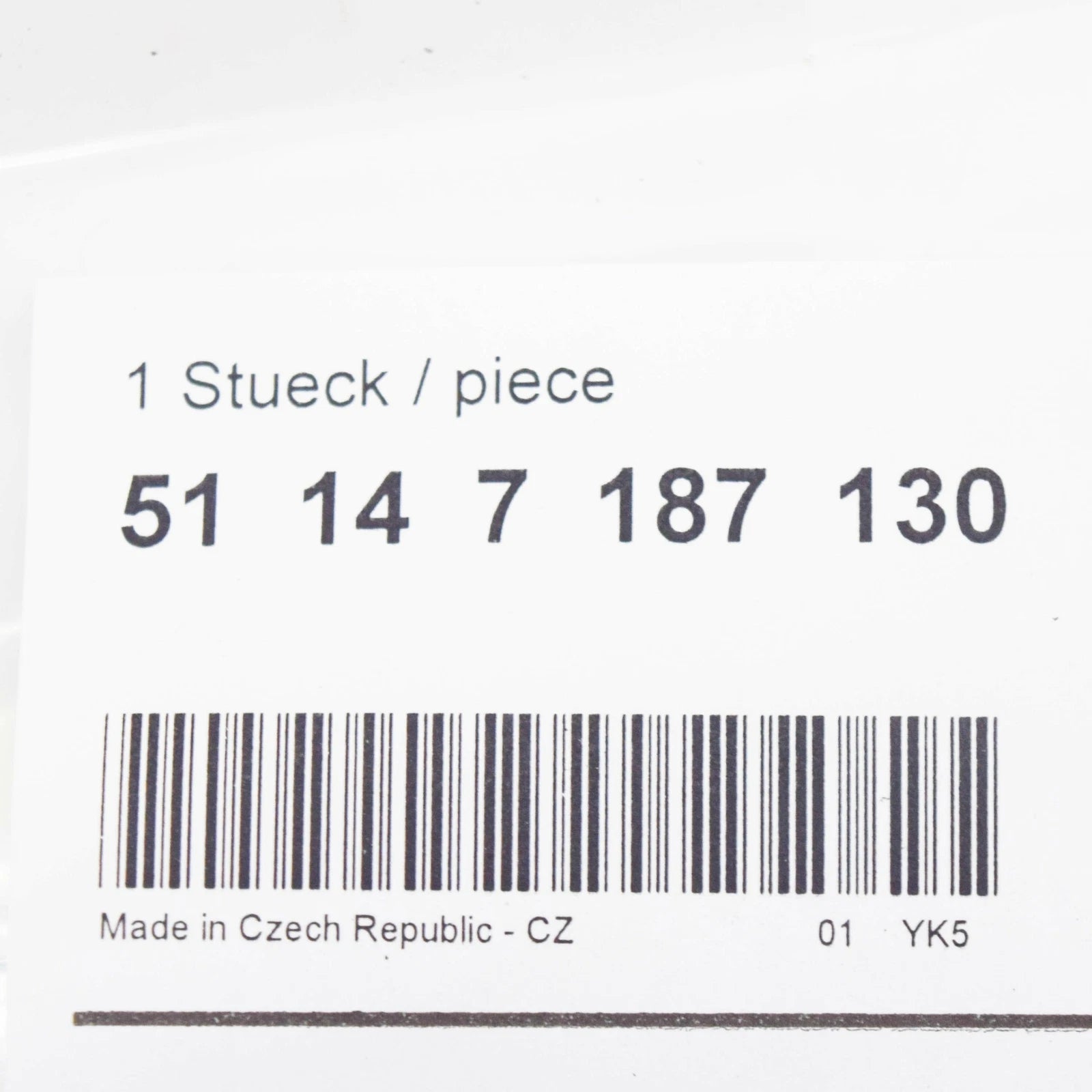 NEW BMW F02 F02N TRUNK LID 750LI EMBLEM BADGE LOGO SIGN 7187130 51147187130