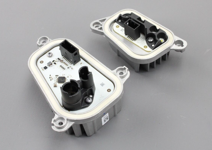 new audi e-tron s front headlight led unit right w heatsink 4ke998474 original