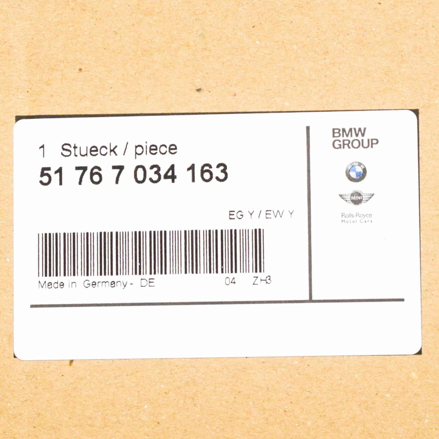 new bmw 5 e60 bonnet hood sealing strip 51767034163 7034163 original