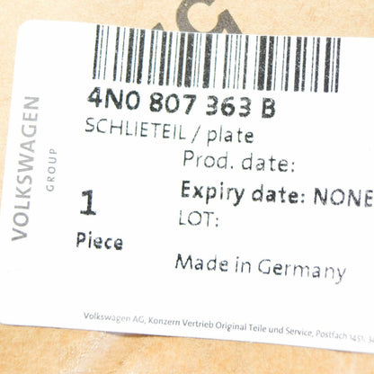 NEW AUDI A8 4N D5 REAR BUMPER LEFT CLOSING ELEMENT 4N0807363B ORIGINAL