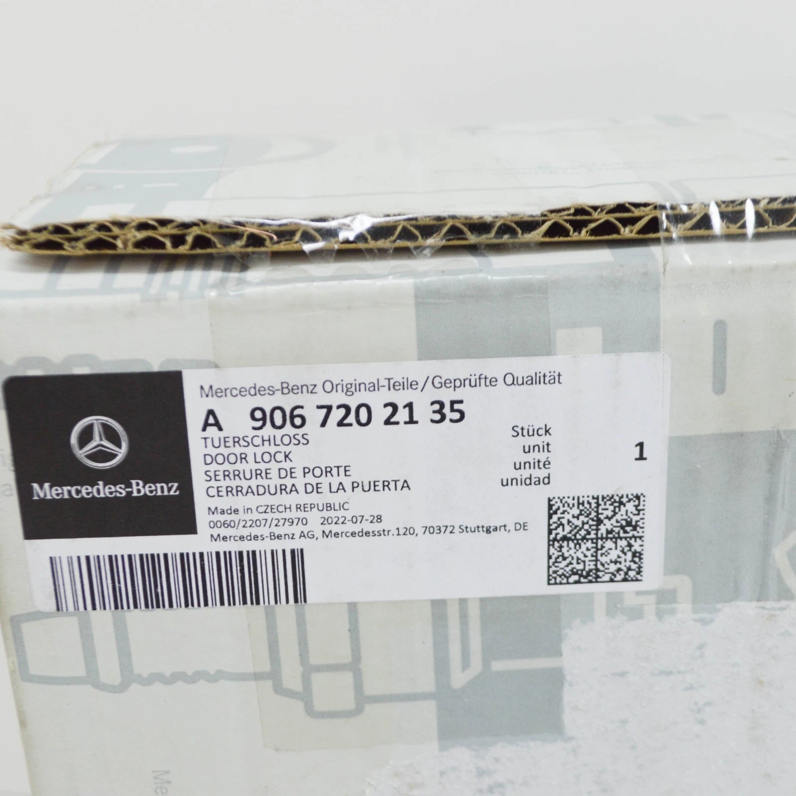 NEW MERCEDES-BENZ SPRINTER 906 FRONT LEFT DOOR LOCK LHD A9067202135 ORIGINAL