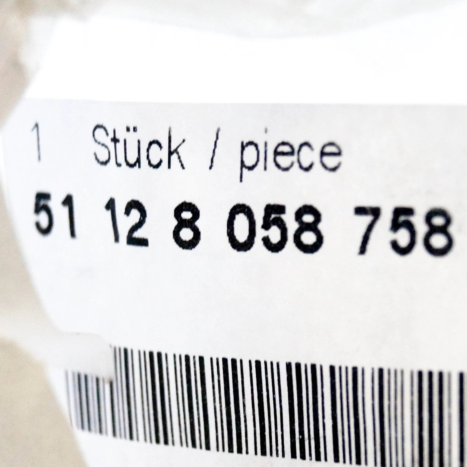 NEW BMW 3 F30 M3 REAR BUMPER MOLDING TRIM 51128058758 2014 ORIGINAL