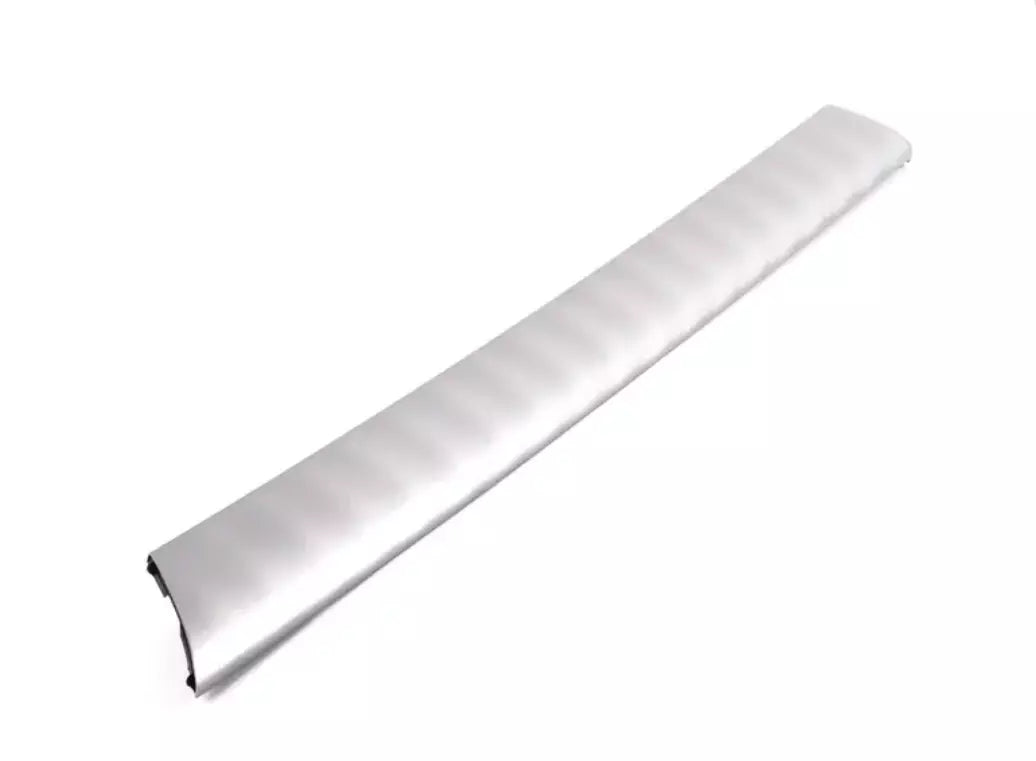 NEW BMW 3 E46 FRONT LEFT ALUMINUM DECOR STRIP 7047155 51457047155 ORIGINAL