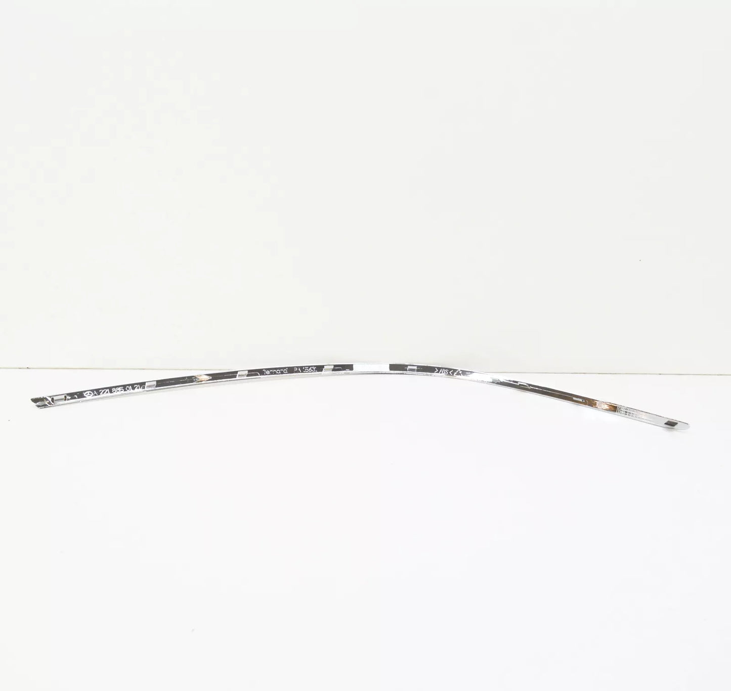 NEW MB S-CLASS W221 FRONT BUMPER LEFT LOWER CHROME TRIM A2218850121 ORIGINAL