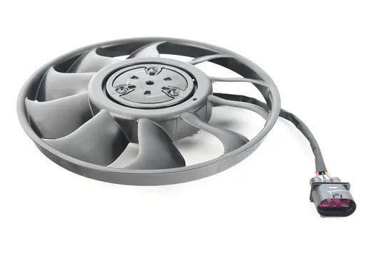 NEW AUDI Q5 FY RIGHT RADIATOR FAN WITH CONTROL UNIT 80A959455F ORIGINAL