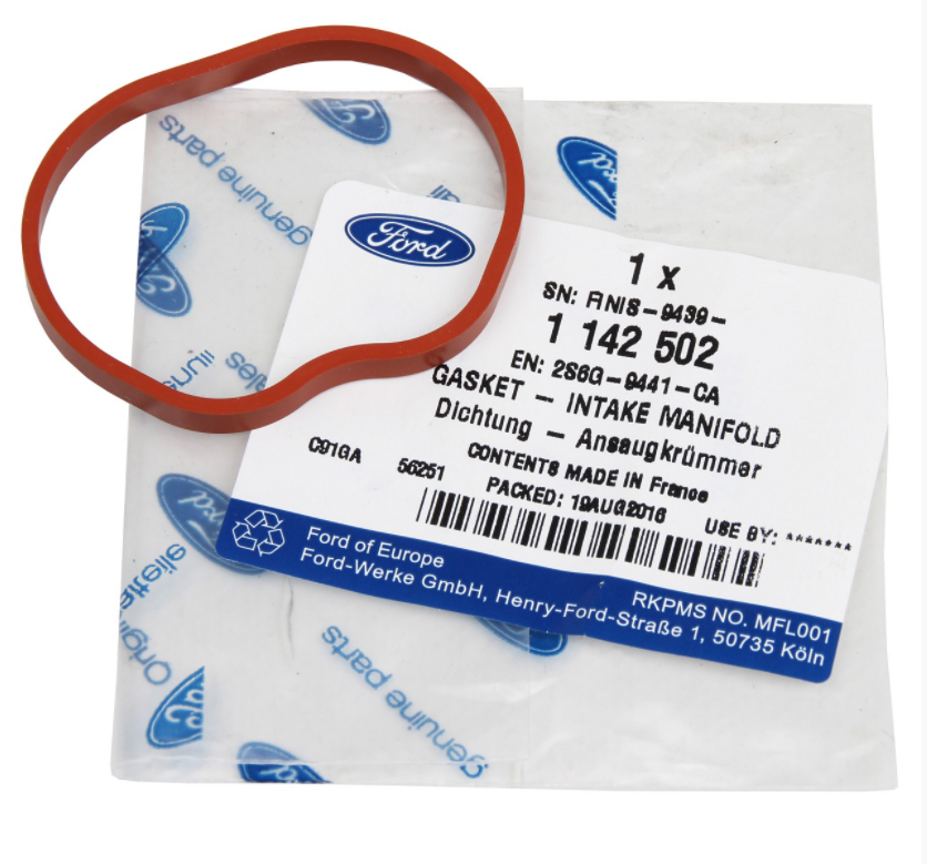 new ford fiesta be91 mk5 intake manifold gasket 1142502 2s6g-9441-ca original