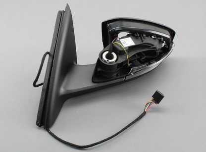 new skoda octavia mk3 5e front left side wing mirror 5e2857507n original
