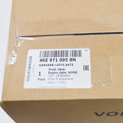 NEW AUDI E-TRON GE FRONT BUMPER PARKING AID SYSTEM HARNESS 4KE971095BN ORIGINAL