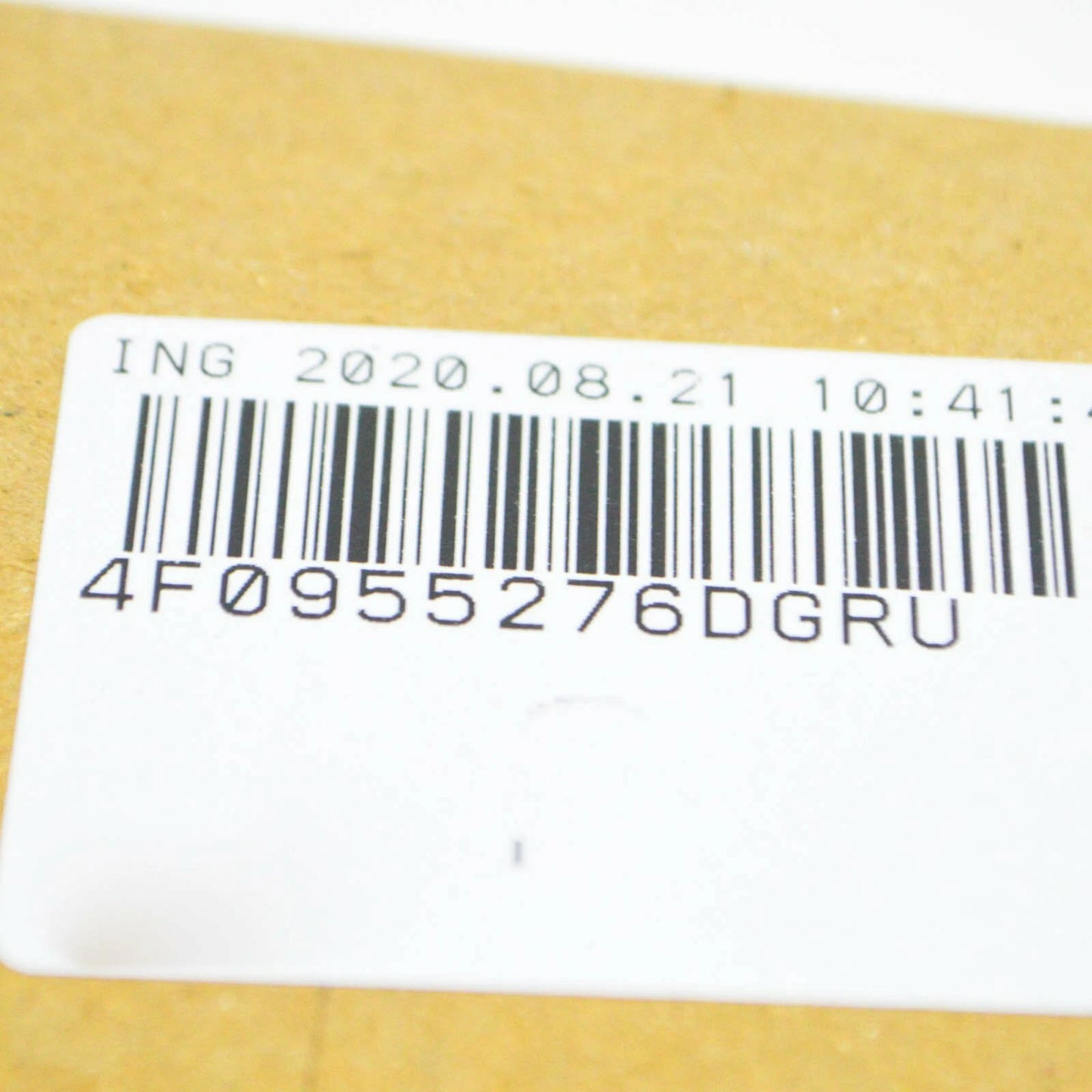 NEW AUDI A6 C6 FRONT RIGHT HEADLIGHT WASHER COVER CAP 4F0955276DGRU ORIGINAL